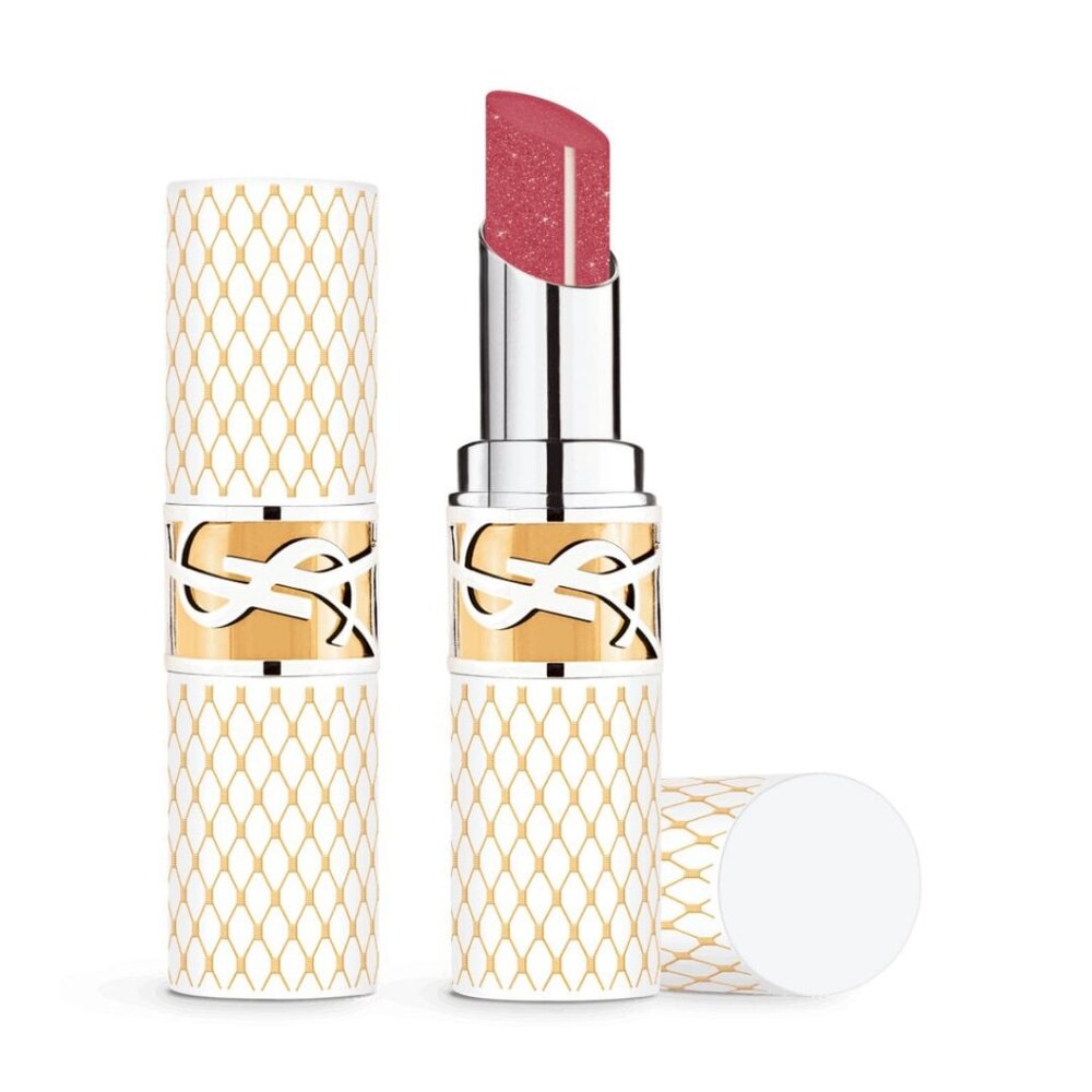 YSL Limited-Edition Loveshine Lip Oil Stick/ 201 Rosewood Blush